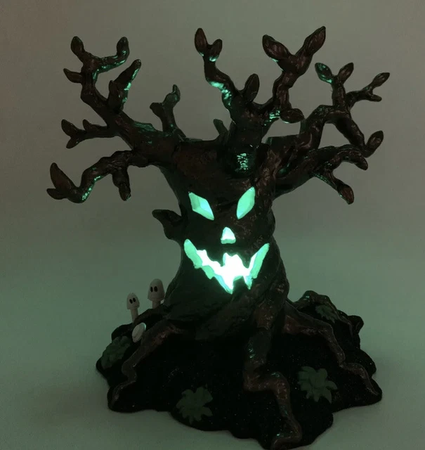 BATH & BODY Works MONSTER TREE 3 Wick Candle Pedestal Light Up