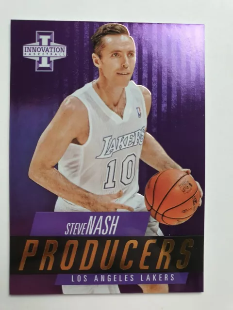 Steve Nash 2012-13 Card Panini Innovation Producers Lakers