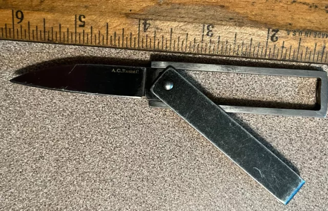 Vintage AG Russell Funny Folder Knife