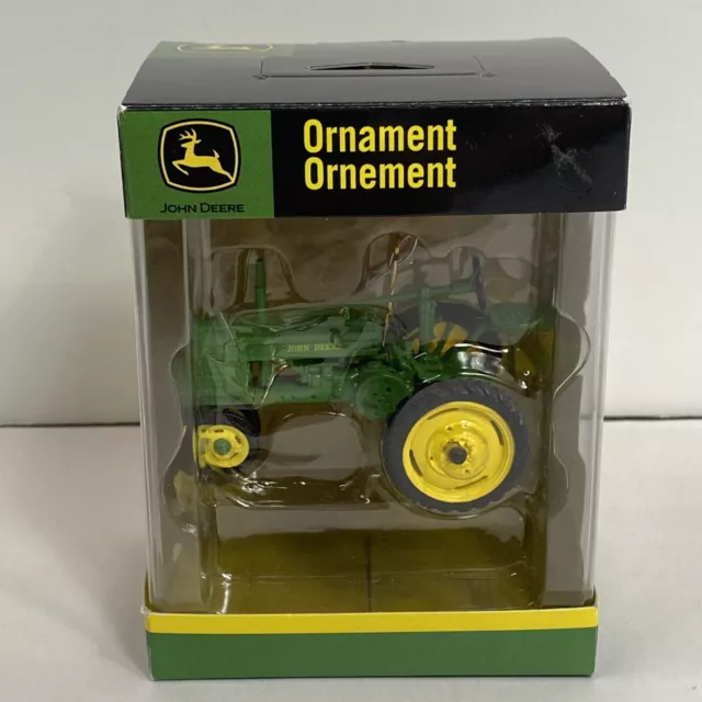 John Deere Tractor Christmas Tree Ornament 2008 American Greetings 248T NIB