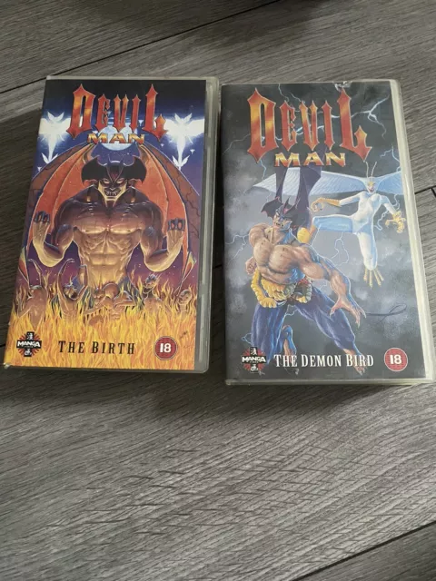 PicClick　VHS　The　birth　Man　Devil　THE　£26.50　DEVIL　UK　Bird　MAN　Demon　Manga