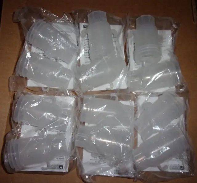 Ameda Store'N Pour Adapter 6 Lots of 2 Breast Milk Pump Adapters New Sealed