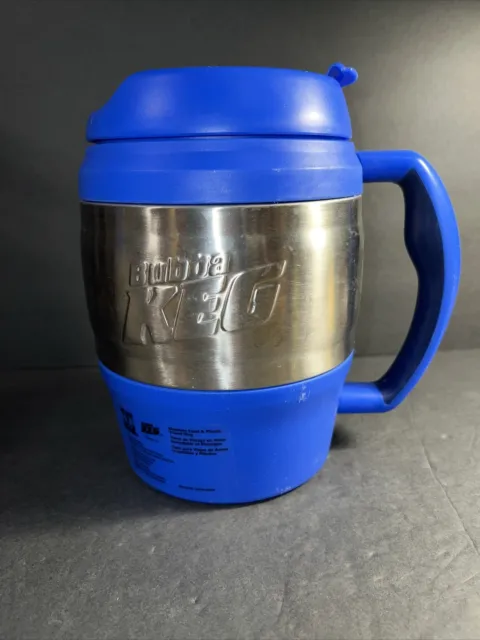 Bubba Keg 52oz Blue Stainless Steel Insulated Thermos Cooler Travel Mug