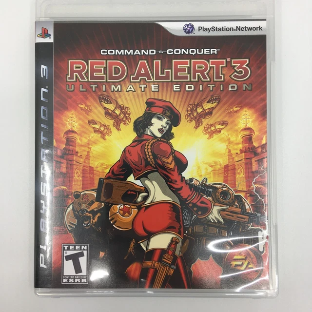 COMMAND AND CONQUER Red Alert 3 Ultimate Edition PS3 Video Game EA ...