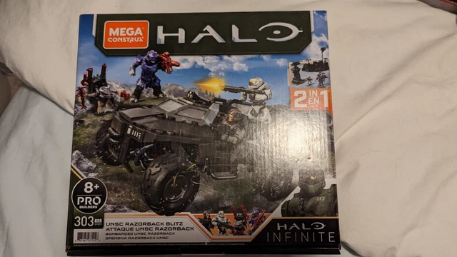 MEGA CONSTRUX HALO Infinite UNSC Razorback Blitz Construction Set £35. ...