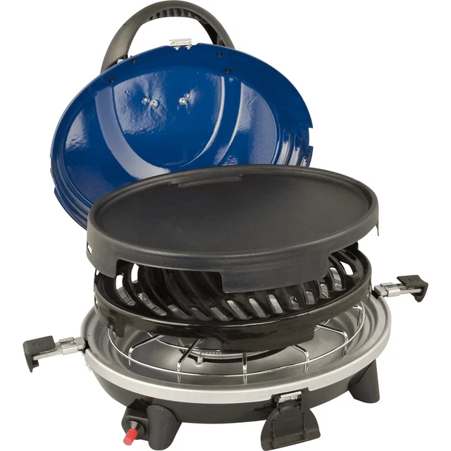 Campingaz 3 in 1 Grill - Gasgrill - Tischgrill - für Gaskartuschen-schwarz/blau