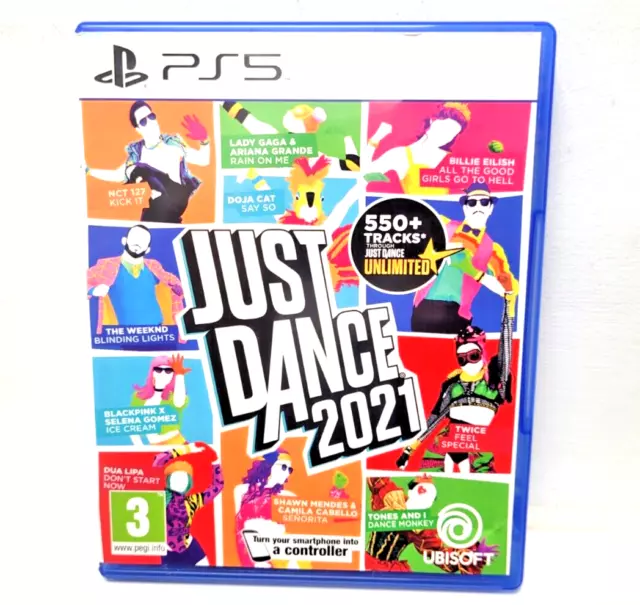 PS5 Just Dance 2021 Excellent Condition Family Dancing Game DISC Version