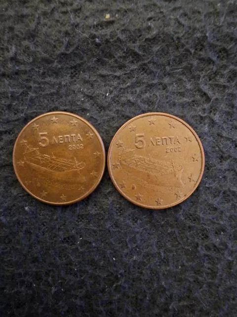 Griechenland  5  Lepta (Euro Cent)  2002