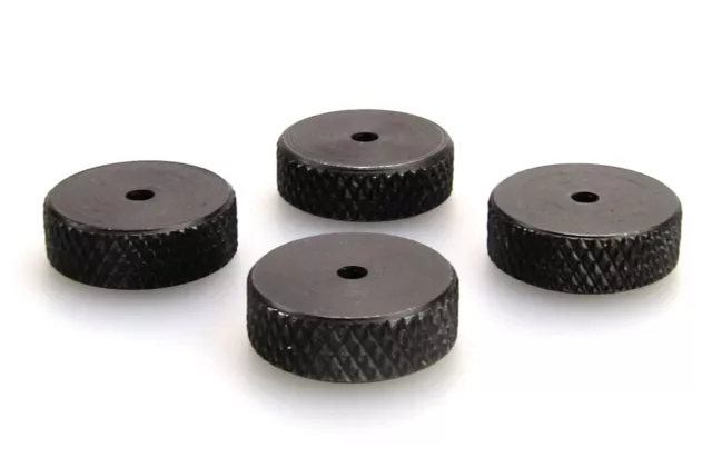 Speaker spike pads shoes feet  15mm black - Set of 4 pieces