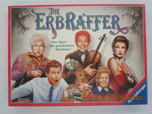 Die Erbraffer | Familienspiel | Ravensburger | Gebraucht