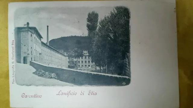 Casentino - Arezzo - Lanificio Di Stia - Viaggiata - 1903