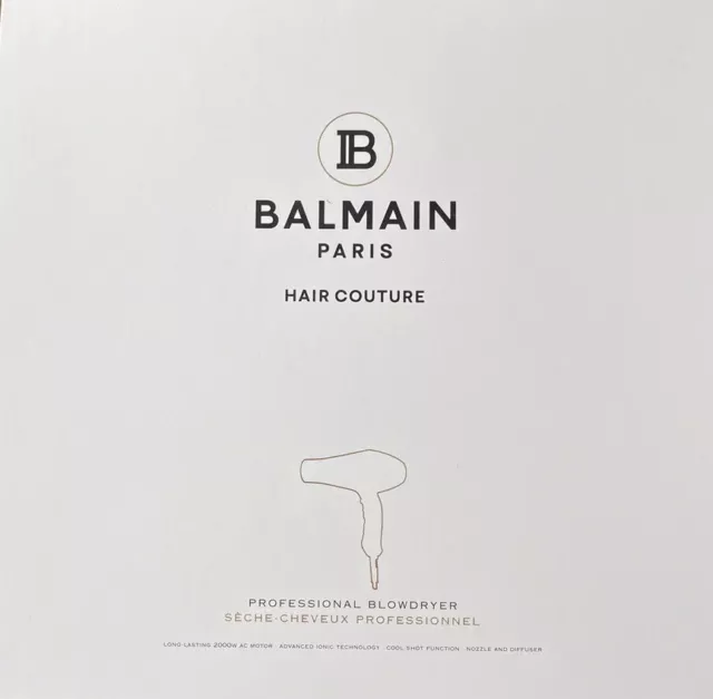 Balmain Paris Hair Couture Professional Blowdryer 2