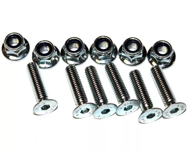 TonyKart / OTK Senzo Kerb Rider / Chassis Protector Bolt Set Go Kart