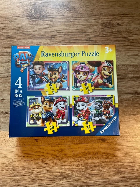 RAVENSBURGER PAW PATROL The Movie - 4 in 1 Jigsaw Puzzle NEW £7.58 ...