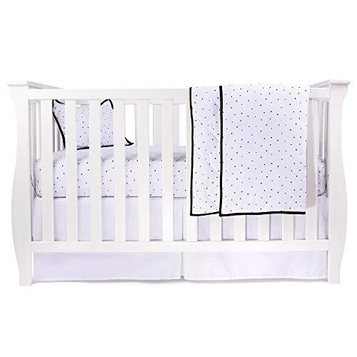Baby Crib Bedding Sets for Girls — Perfect for Toddler Beds — 4 Piece Set