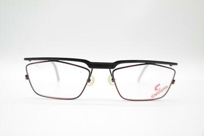VINTAGE CARRERA 5779 89 NERO RAME OVALE Occhiali Montatura Eyeglasses NOS 