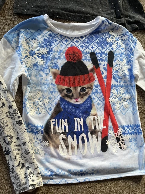 girls age 8 years long sleeve top Christmas bundle 2