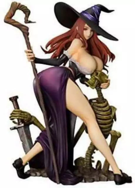 Dragons Crown Sorceress 1/7 Scale PVC Pre-painted Figure from japan