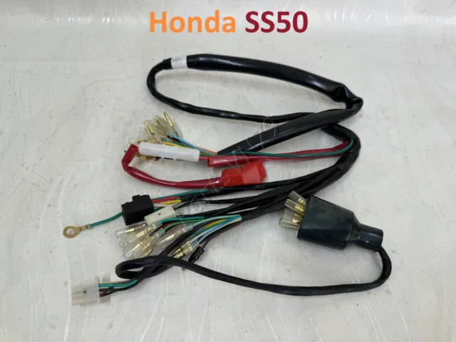 1966-1972 Honda SS50 Main Engine Wiring Harness. SS50V SS50M SS50E Wire Loom.