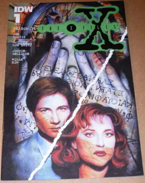 X-Files #1 Retailer Homage Variant IDW 2015 Season 11 Duchovny Gillian Anderson