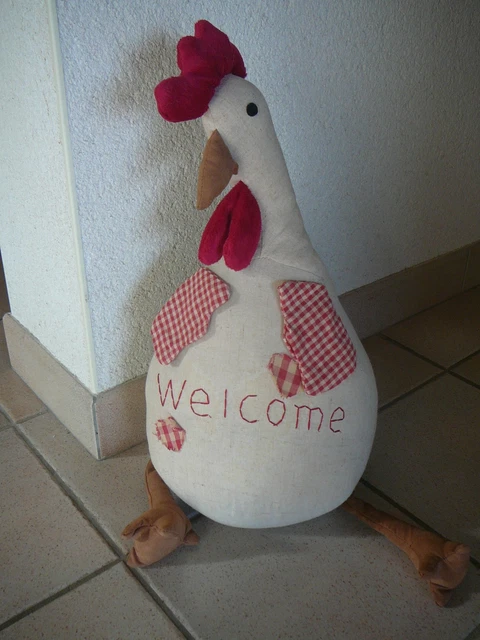 Poule Boule En Terre Cuite. 26 Cm. Scolca 20290 Décoration