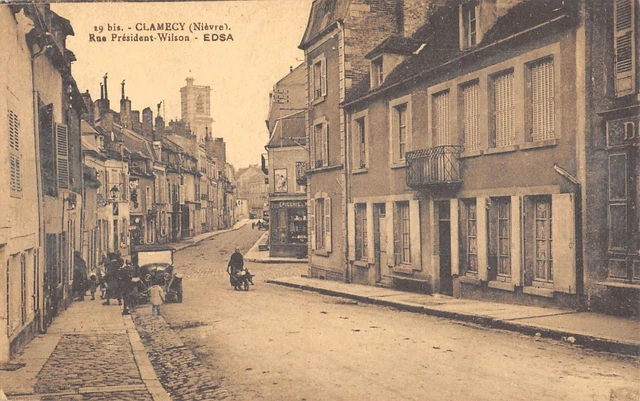 Clamecy - 58.CLAMECY.LA RUE DE L'ABREUVOIR (n°1