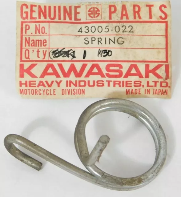 1 NOS Genuine KAWASAKI H1 KH 500 Triple REAR BRAKE PEDAL SPRING OEM 43005-022