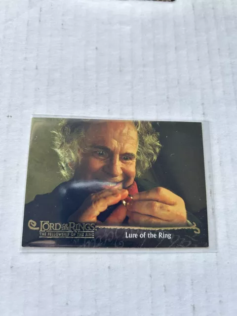 Lord Of The Rings FOTR Update Edition Lure Of The Ring #102 Topps 2002 Nonsport