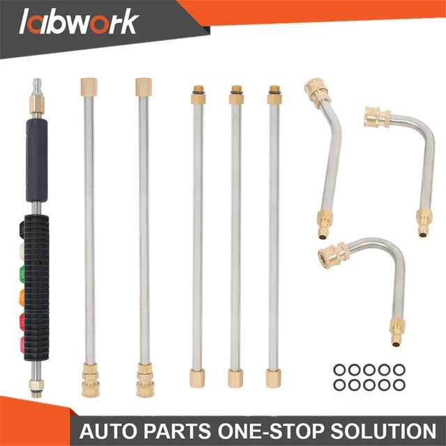 24FT Pressure Washer Telescoping Extension Wand, High Power