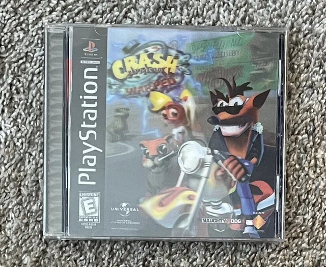 CRASH BANDICOOT WARPED PlayStation 1 PS1 Game Complete Lenticular Black Label EUR 11,11
