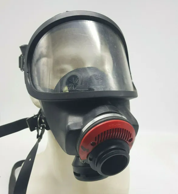 AUER Black used rubber airsoft funy gift masquerade, firefighter mask used
