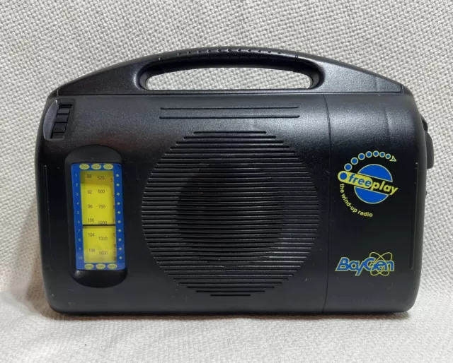 BayGen Freeplay Hand Crank Wind-Up Self Powered AM/FM/SW Portable Radio Tested BayGen Freeplay Hand Crank Wind-Up Self Powered AM/FM/SW Portable Radio Tested