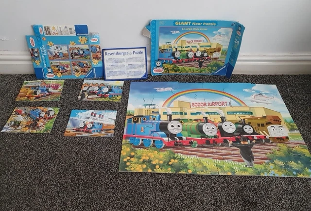 2 RAVENSBURGER THOMAS The Tank Engine 4 Box Jigsaw My First Puzzles ...
