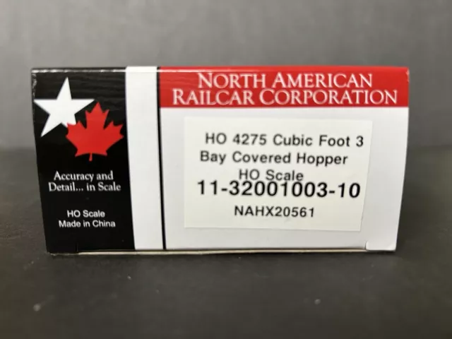 North American Railcar Corporation—Three Bay Covered Hopper