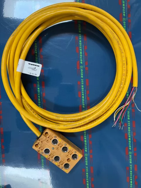 TURCK ELEKTRONIK| VB 60-P7X7-5| 6 Port Distribution box, prox cable, I/O cable