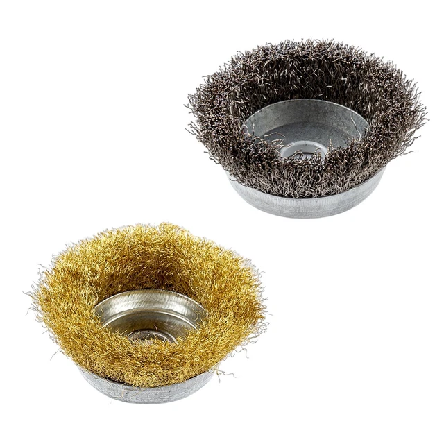 Brosse abrasives pour bois #320 grain nylon pour meuleuse d'angle et perceuse ébavurage dérouillage ponçage et polissage (grain 80, M Brosse abrasives pour bois #320 grain nylon pour meuleuse d'angle et perceuse ébavurage dérouillage ponçage et polissage (grain 80, M