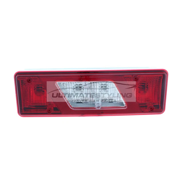 FORD TRANSIT MK8 Tipper Rear Light Tail Lamps x2 Luton Pickup Lens ...
