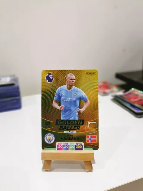 2024 Adrenalyn Xl Premier League Erling Haaland Man City Golden Baller