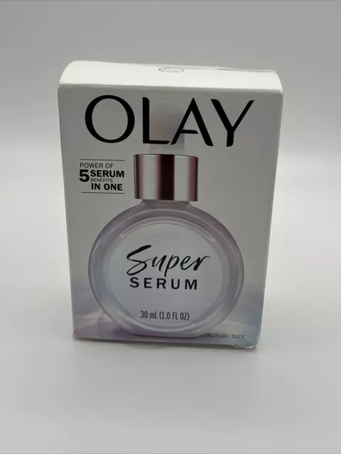 Olay Super Serum 1 fl oz textura de la piel y líneas de tono hidratación piel firme NUEVO