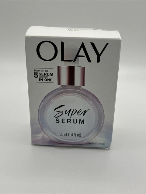 Olay Super Serum 1 fl oz textura de la piel y líneas de tono hidratación piel firme NUEVO