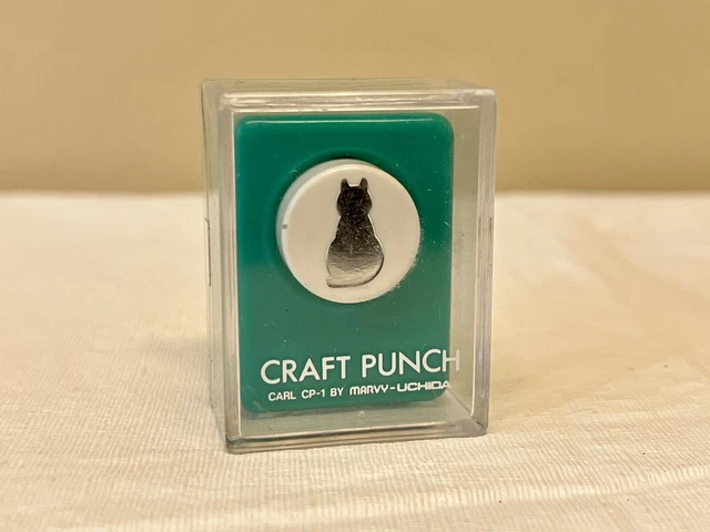 Carl Craft Small Size Craft Paper Punch, Cat (CP-1N PATP.)