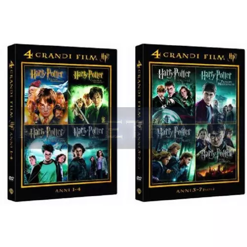 HARRY POTTER - La Collezione Completa (8 Film) (2 Box - 8 Dvd)