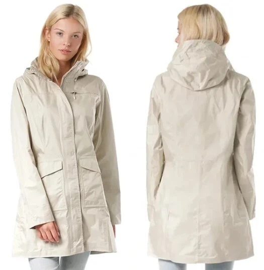 Patagonia Torrent Shell Waterproof Rain Trench Hooded Coat Women's Sz Med