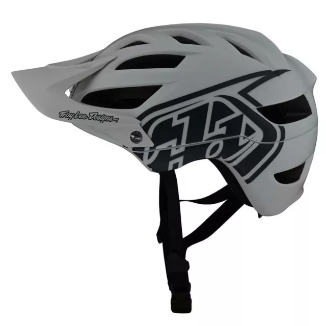 TROY LEE DESIGNS A1 MTB Mountainbike Fahrrad Helm Drone silber 2