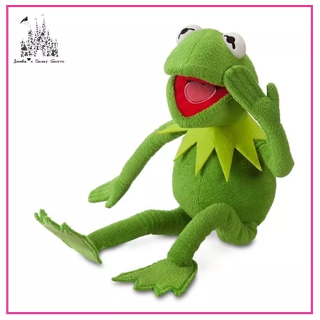 DISNEY THE MUPPETS - Kermit The Frog Plush Toy Brand New With Tag
