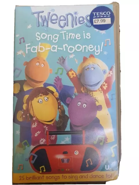 TWEENIES: SONG TIME Is Fab-a-rooney! | VHS | 1998 | $6.35 - PicClick