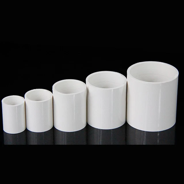 Manguito de PVC accesorios manguito conector manguito adhesivo 16, 20, 25, 32, 40, 50 mm a 200 mm