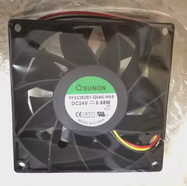 Pf92382B1-Q04U-Ha9 Sunon Fan  3-Wire  Pf92382B1