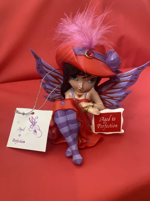 Aged to Perfection Fairy Figurine- Fabulous Hatterific - Jasmine Becket-Griffith Aged to Perfection Fairy Figurine- Fabulous Hatterific - Jasmine Becket-Griffith