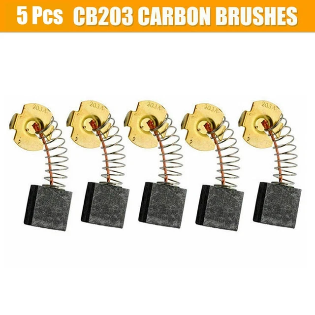 6 Spazzole A Carbone Per Smerigliatrici DeWalt - Ricambio Per DWE4011 E DWE4120 - Foto 4